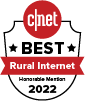c|net 2022 Best Rural Internet - Honorable Mention